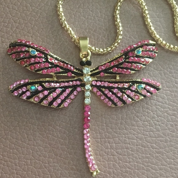 Betsey Johnson Jewelry - Dragonfly Pendant Necklace